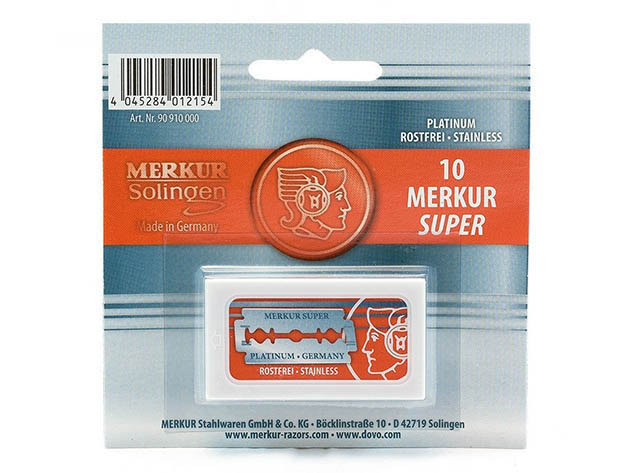 Double Edge Safety Razor Blades- Pack of 10