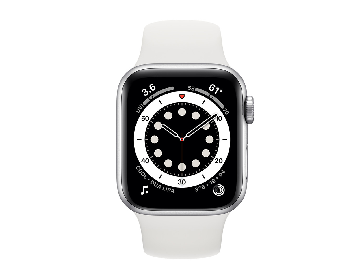 Apple Watch Series 6 (2020) 32GB GPS + Cellular 40mm Silver (Refurbished)