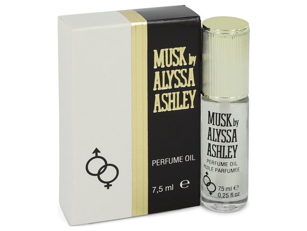 3 Pack Alyssa Ashley Musk by Houbigant Oil .25 oz for Women