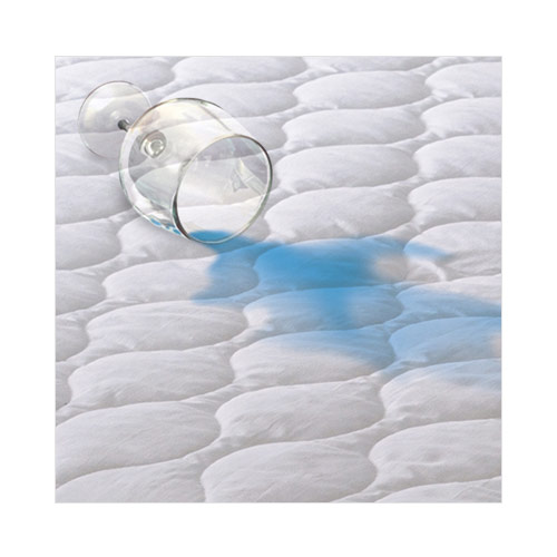 Sunbeam SelectTouch Water-Resistant Quilted Electric Heated Mattress Pad - White/Twin
