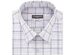 Van Heusen Men's Classic/Regular-Fit Stretch Flex Check Dress Shirt Gray 16.5-32-33