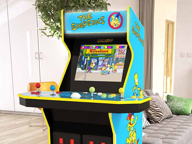 The Simpsons 4-Player Home Arcade Game