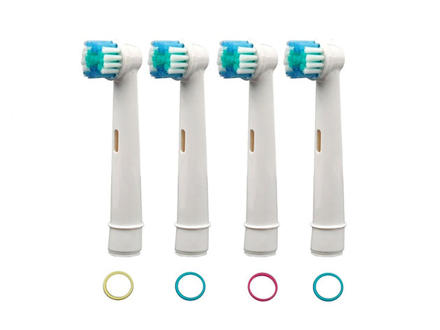 Oral-B Compatible Replacement Toothbrush Heads: 12-Pack