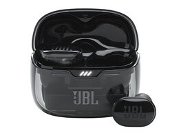 JBL Tune Buds Active Noise Cancelling Earbuds - Ghost Edition, Black (New - Open Box)