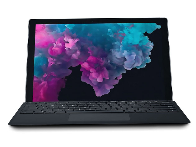 Microsoft Surface Pro 6, 12.3" i5 1.7Ghz 8GB RAM 128GB SSD with Type Cover (Refurbished)