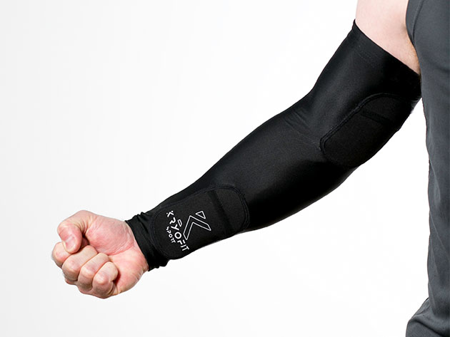 Dual Compression Full Arm Sleeves with Freeze Packs (Youth Large ...