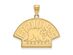 14k Yellow Gold NHL Boston Bruins Large Pendant