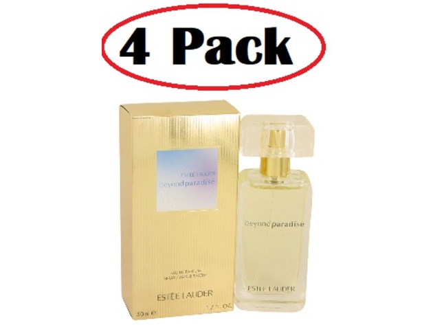 4 Pack of Beyond Paradise by Estee Lauder Eau De Parfum Spray 1.7 oz
