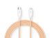 VIBRANCE™ Connect USB-C to Lightning Cable (Orange)