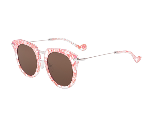 Bertha Aaliyah Cateye Sunglasses (Pink Tortoise)