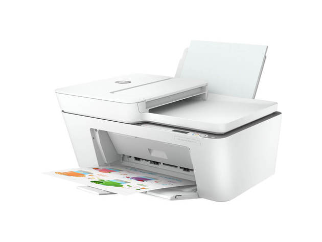 HP DJ4155 DeskJet Plus 4155 Wireless All-In-One Instant Ink-Ready Inkjet Printer - White