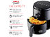 Kitchen Couture Air Fryer Healthy Food No Oil Cooking Recipe 3.4L Capacity Black