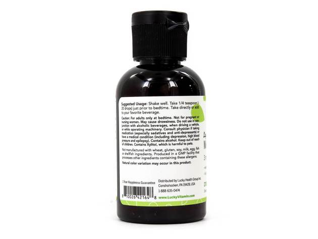 LuckyVitamin - Melatonin Liquid 3 mg. - 2 fl. oz.