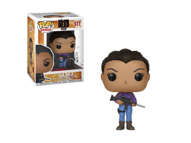 Funko Pop! Television: The Walking Dead - Sasha Collectible Toy