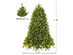 7.5 Foot Pre-lit PVC Christmas Fir Tree w/ 8 Flash Modes