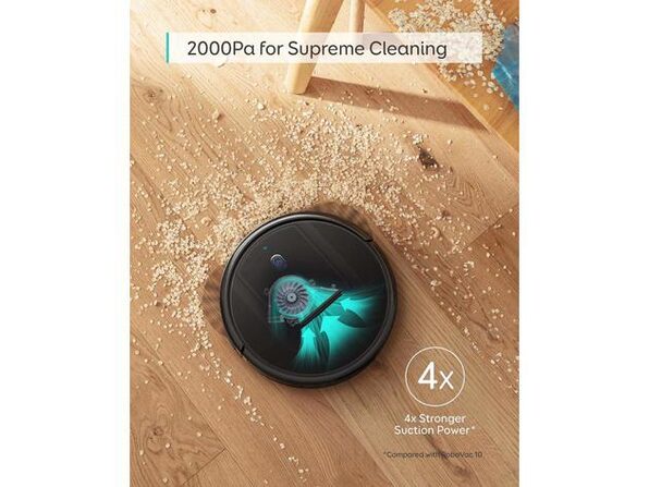 eufy RoboVac G10 Hybrid 2-in-1 Robot Vacuum and Mop (Black