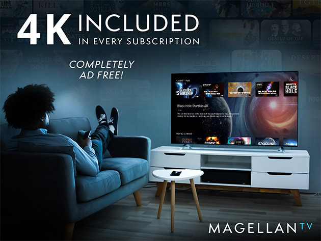 MagellanTV Documentary Streaming Service Lifetime Subscription (Account 1)