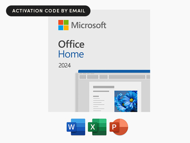 Microsoft Office 2024 Home for Mac or PC: One-Time Purchase