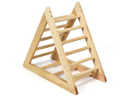 Wooden Climbing Pikler Triangle with Climbing Ladder For Toddler Step Training