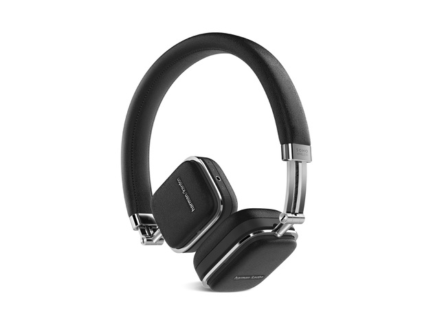Harman Kardon Soho Wireless Bluetooth Headphones with NFC Black (Certified Refurbished)