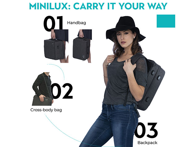 MiniLux Convertible Laptop Bag