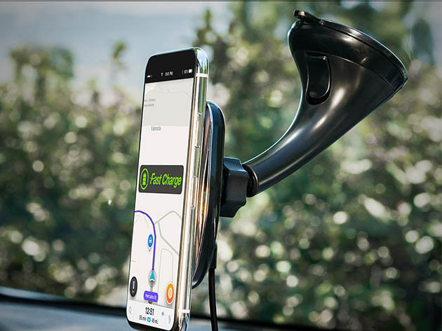 MagBuddy Wireless Charge Windshield Mount