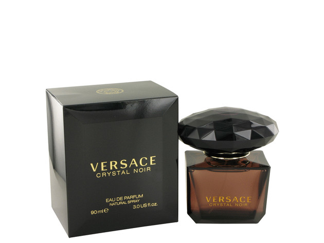 3 Pack Crystal Noir by Versace Eau De Parfum Spray 3 oz for Women