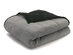 Stress-Relief Weighted Blanket (Grey/Black, 12Lb)