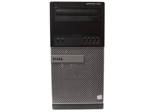 Dell OptiPlex 7010 Tower PC, 3.2GHz Intel i5 Quad Core Gen 3, 4GB RAM, 2TB SATA HD, Windows 10 Professional 64 bit, BRAND NEW 24” Screen (Renewed)