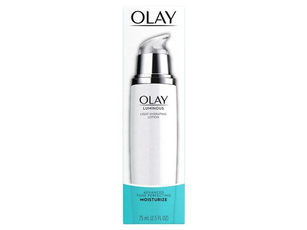 Olay Luminous Light Hydrating Advanced Tone Perfecting Face Moisturizer Lotion 2.5 Ounce