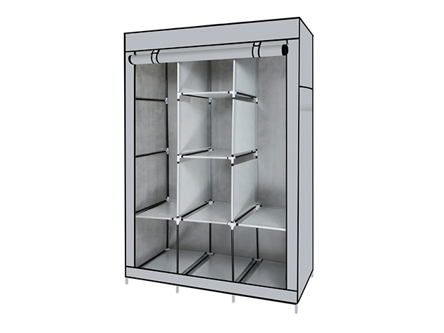 Valyn Closet System (Grey)