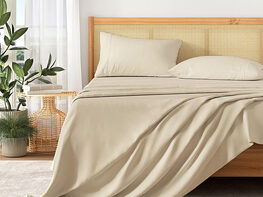 4-Piece Pre-Washed Microfiber Sheet Set