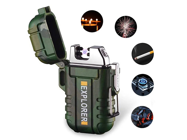 Arc Lighter™ Camouflage Electric Survival Lighter