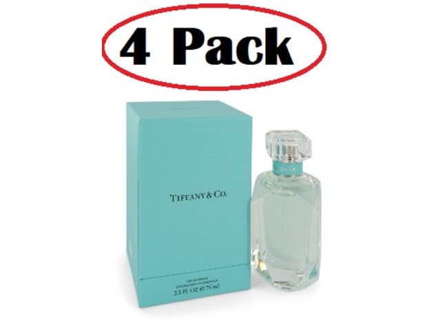 4 Pack of TIFFANY by Tiffany Eau De Parfum Spray 2.5 oz