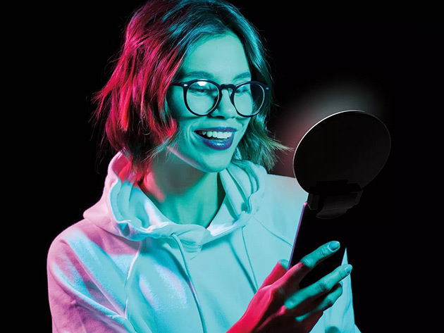 LED Color-Changing Selfie Ring Light