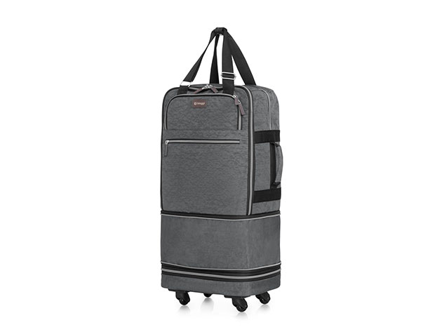 Biaggi Zip Sac Boost Expandable Luggage (Cobalt Blue)