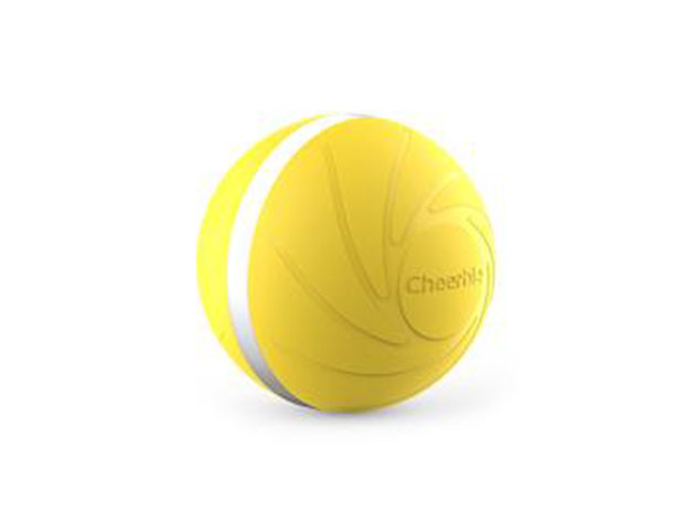 Wicked Ball: Interactive Pet Toy (Yellow)