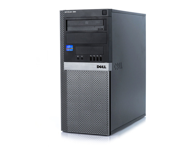 Dell Optiplex 980 Tower Computer PC, 3.20 GHz Intel i7 Dual Core, 32GB DDR3 RAM, 512GB SSD Hard Drive, Windows 10 Home 64 bit (Renewed)