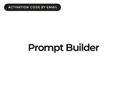 PromptBuilder - AI Prompt Optimizer Starter Plan: Lifetime Subscription