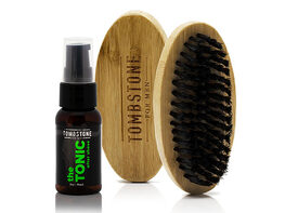 The Tonic Post-Shave Cooling Relief After Shave & The Beard Brush Set