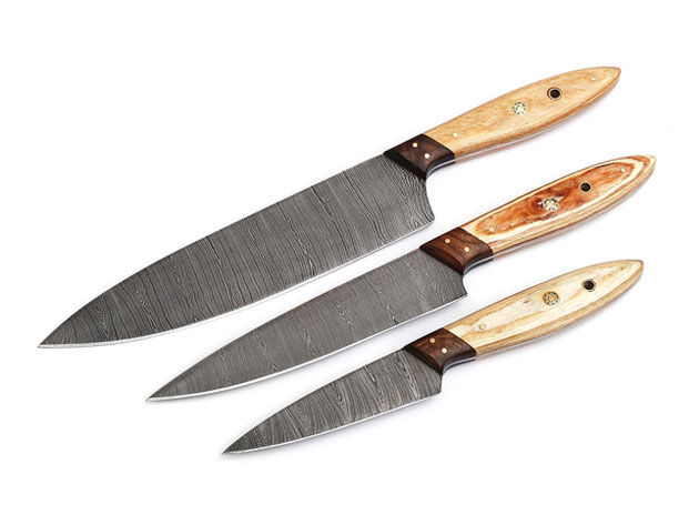 The handmade techniques used to create these knives leaves them durable enough to last a lifetime