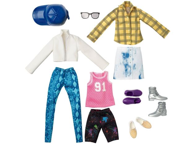 Creatable World Leather and Plaid Clothes and Accessories Fashion Everyday  Style Pack Doll StackSocial