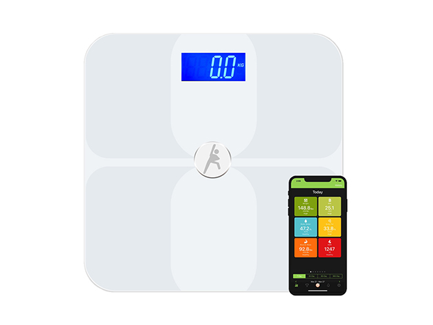 With High Conductivity ITO Coating, This Smart Scale Accurately Measures 13 Body Composition Including Muscle Mass, Body Fat, Body Water, & More