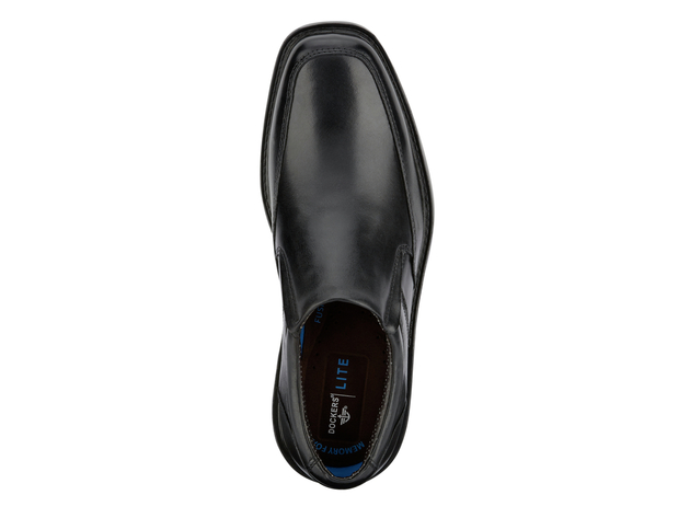 Dockers Mens Park Leather Dress Loafer Shoe - 10.5 M Black | StackSocial