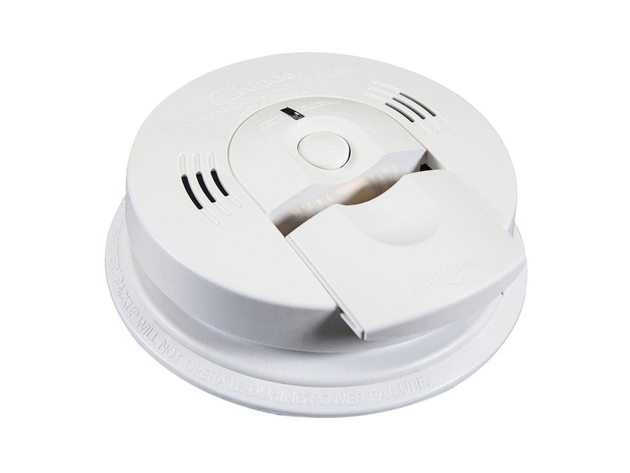 Kidde Code One Battery Operated Combination Smoke and Carbon Monoxide Detector with Lonization Sensor and Voice Alarm (New Open Box)