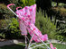 Foldable Lightweight Umbrella Stroller (Pink)