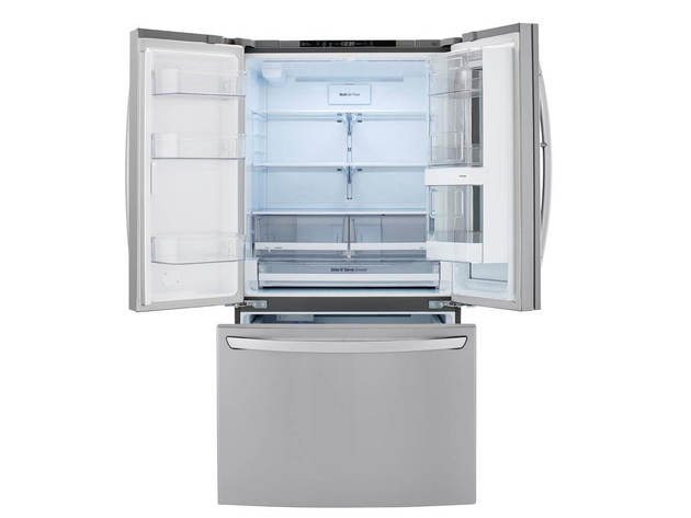LG LFCC23596S 23 Cu. Ft. Stainless InstaView Door-in-Door Counter-Depth Refrigerator