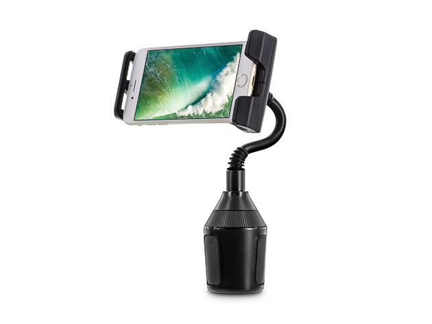 U-Grip Cup Holder Car Mount for Phones and Tablets