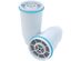 Zero ZR-017 Water Premium 5 Stage Exchange Replacement BPA free Water Filter, 2 Pack
