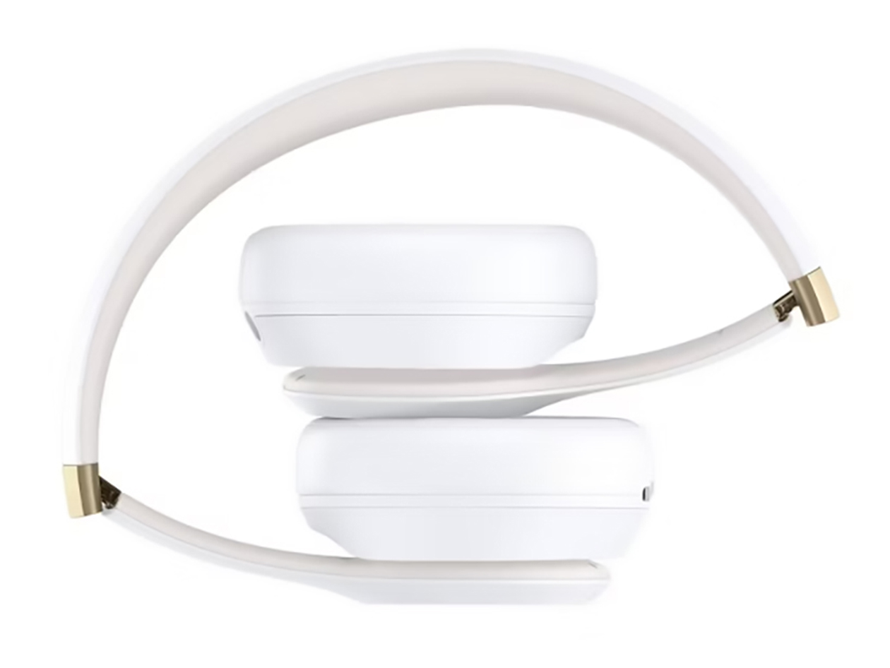 Beats Solo 4 On-Ear Headphones - Warm White (Open Box)